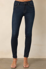 Collectively Cool Dark Wash Skinny Jeans