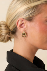 Common Thread Gold Stud Earrings