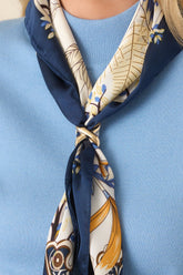 Cross My Heart Gold Crisscross Scarf Ring