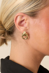 Common Thread Gold Stud Earrings
