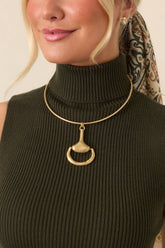 A Bit More to Love Gold Snake Chain Necklace