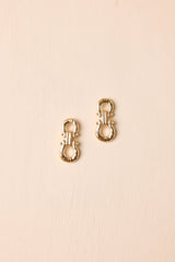 Bridle Path Gold Drop Earrings