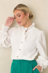 Everyday Moments Kelly Green Linen Blend High Waisted Shorts