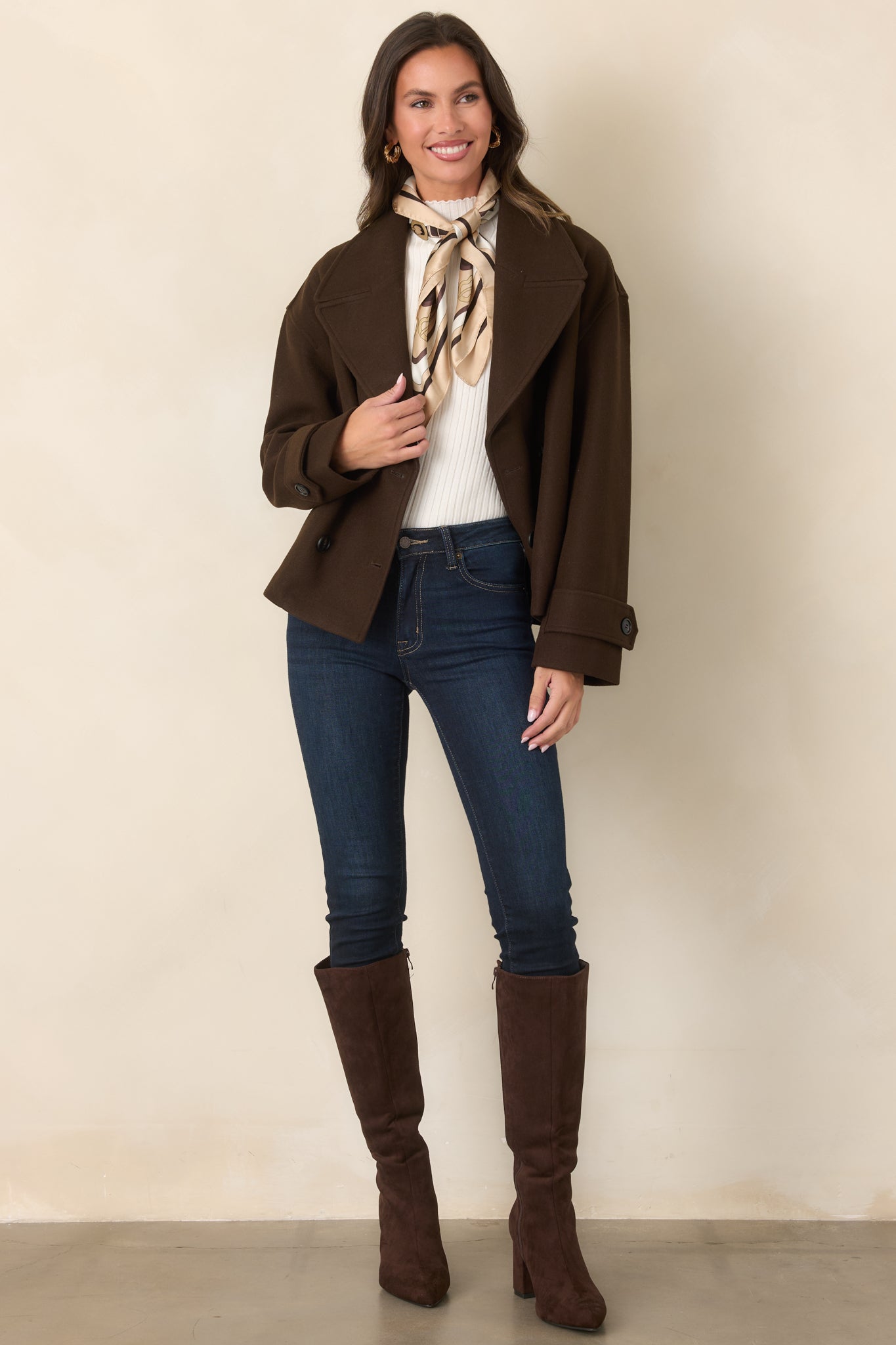 Collectively Cool Dark Wash Skinny Jeans