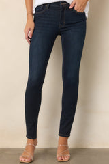 Collectively Cool Dark Wash Skinny Jeans