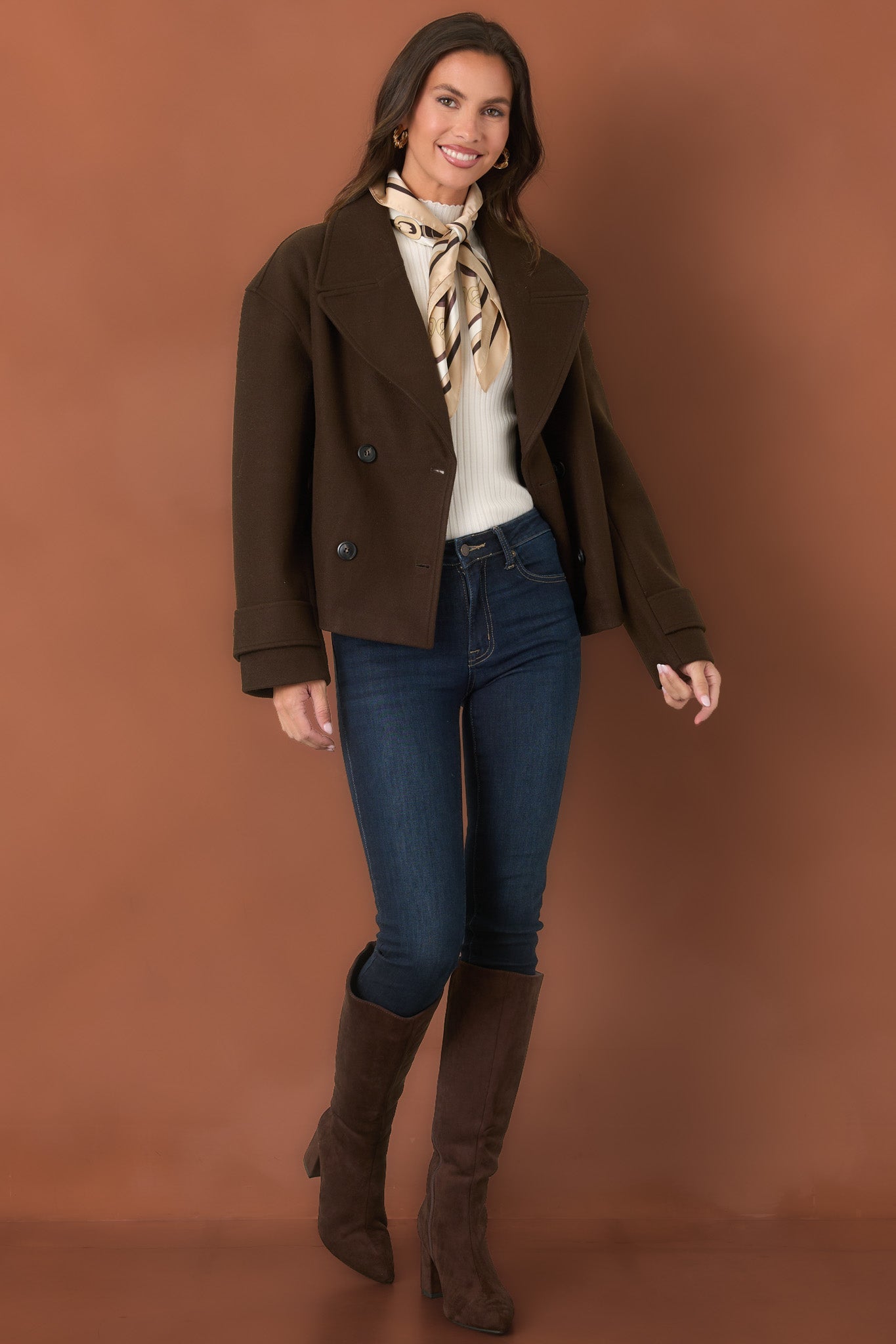 Collectively Cool Dark Wash Skinny Jeans