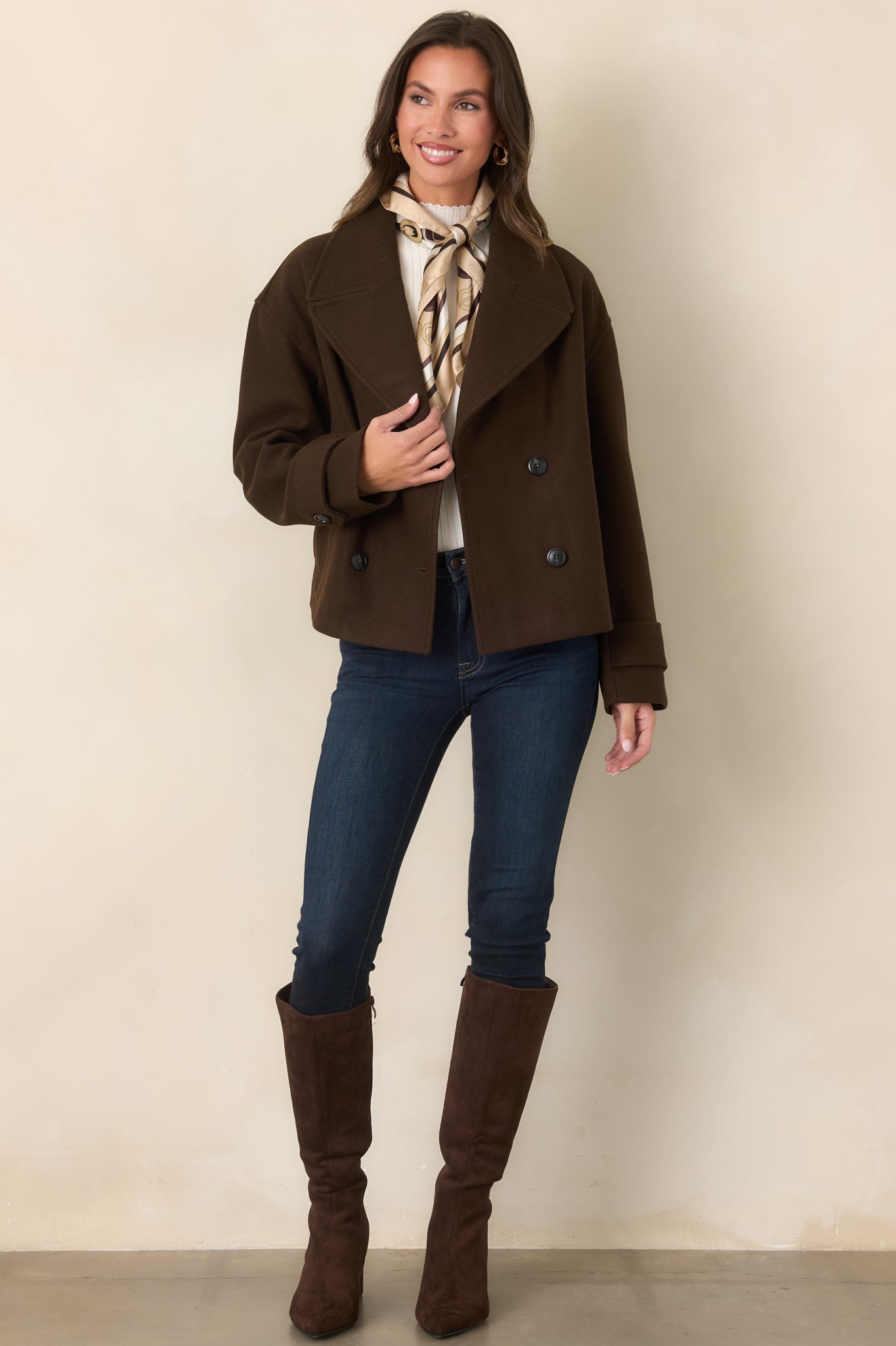 Collectively Cool Dark Wash Skinny Jeans