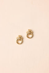Common Thread Gold Stud Earrings