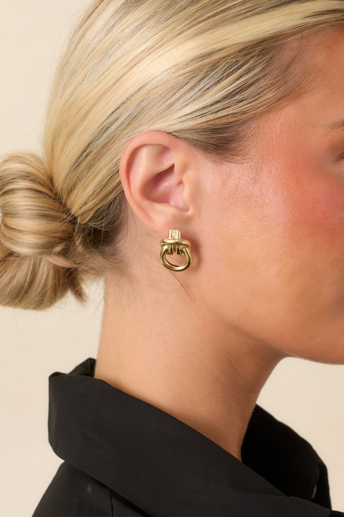 Common Thread Gold Stud Earrings
