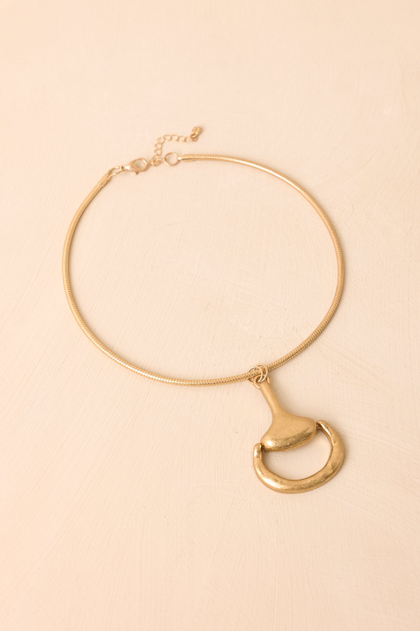 A Bit More to Love Gold Snake Chain Necklace