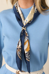 Cross My Heart Gold Crisscross Scarf Ring