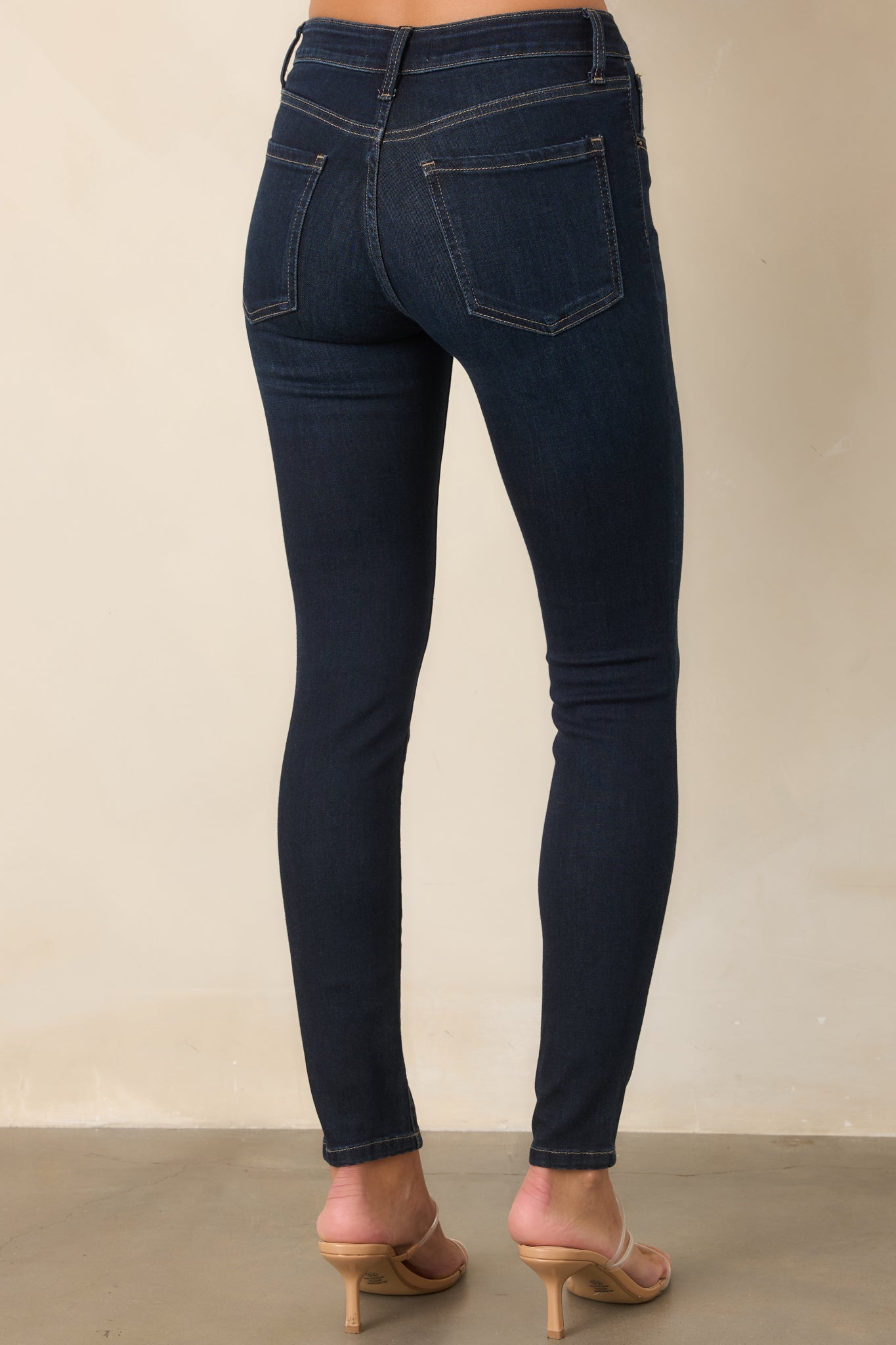 Collectively Cool Dark Wash Skinny Jeans