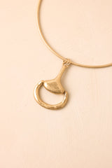 A Bit More to Love Gold Snake Chain Necklace
