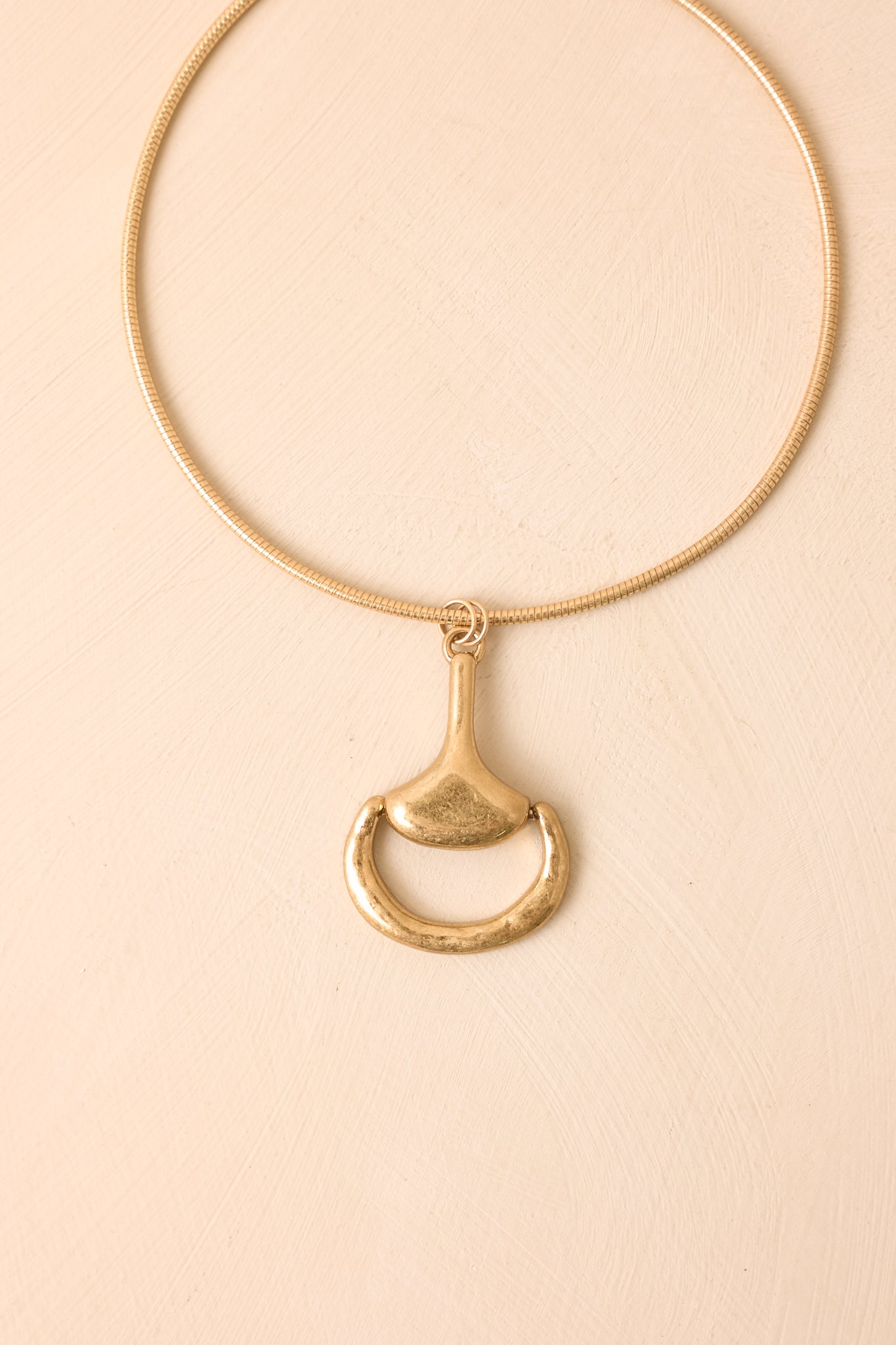 A Bit More to Love Gold Snake Chain Necklace