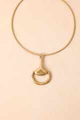 A Bit More to Love Gold Snake Chain Necklace